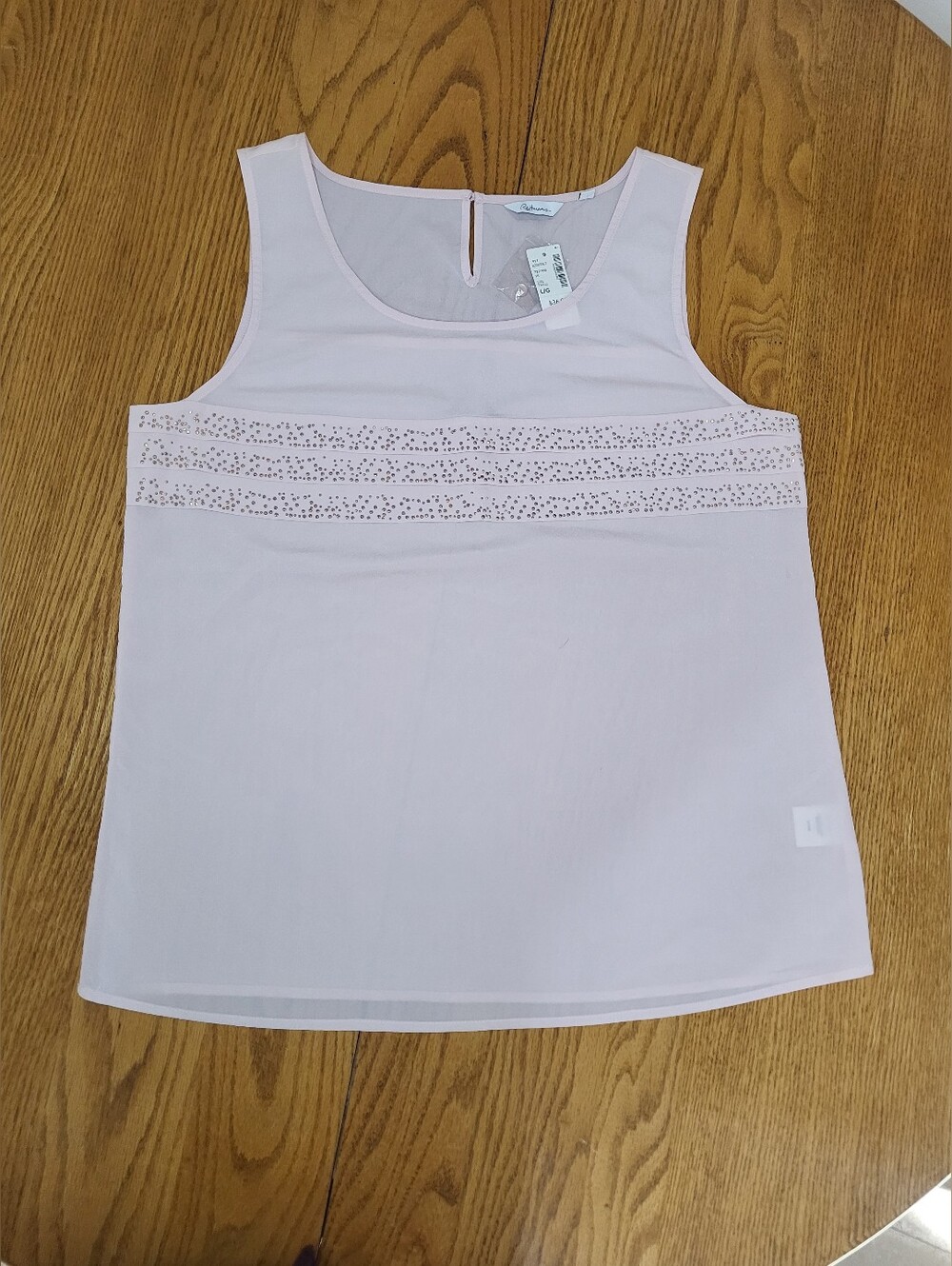 ✨️NEW Reitmans Pink Sleeveless Top LG